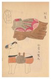 037 仙台土製馬 / 同亀
